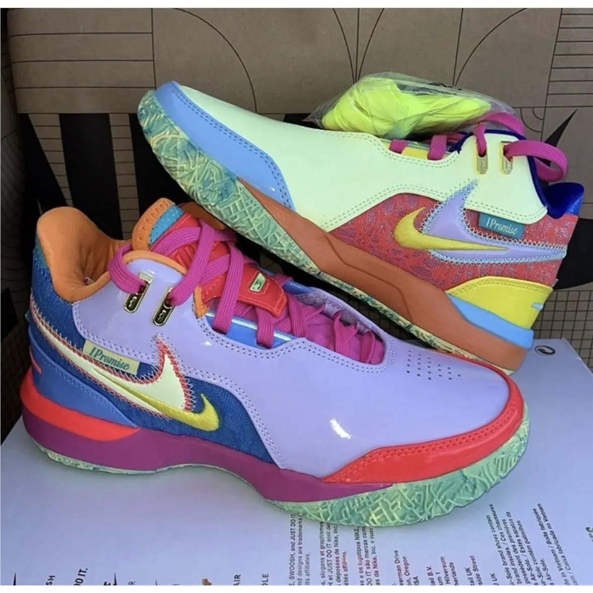Nike Zoom Lebron Nxxt Ampd Basketball “I Promise” Nby FZ7885-500 Men Size 11