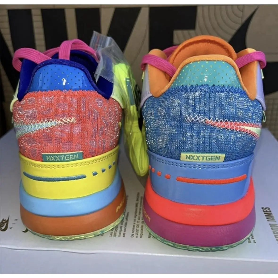 Nike shoes - Nike Zoom LeBron NXXT Gen - FZ7885-500 - Multicolor 4