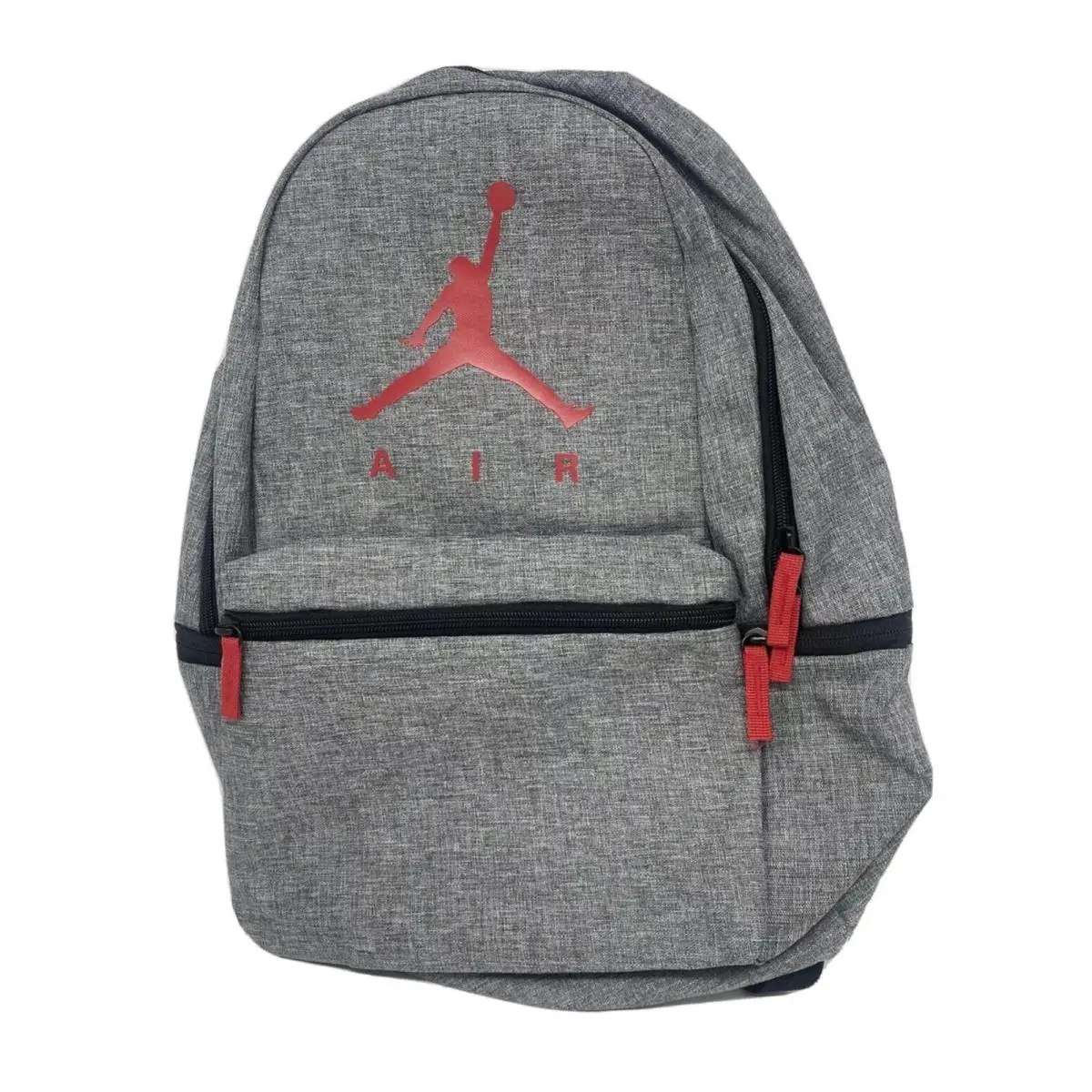 Air Jordan Jumpman Logo One Size Backpack Carbon Heather/gym Red 9A0289 R61 by Nike