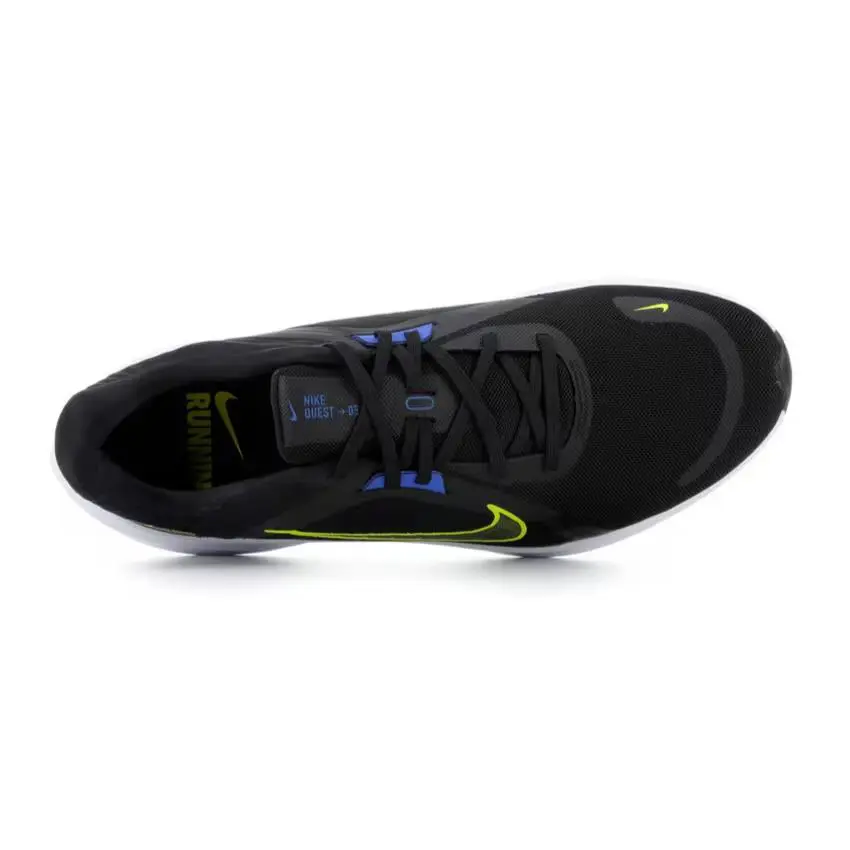 Nike shoes - Nike Quest 5 - Quest - Black/High Voltage-Racer Blue 3