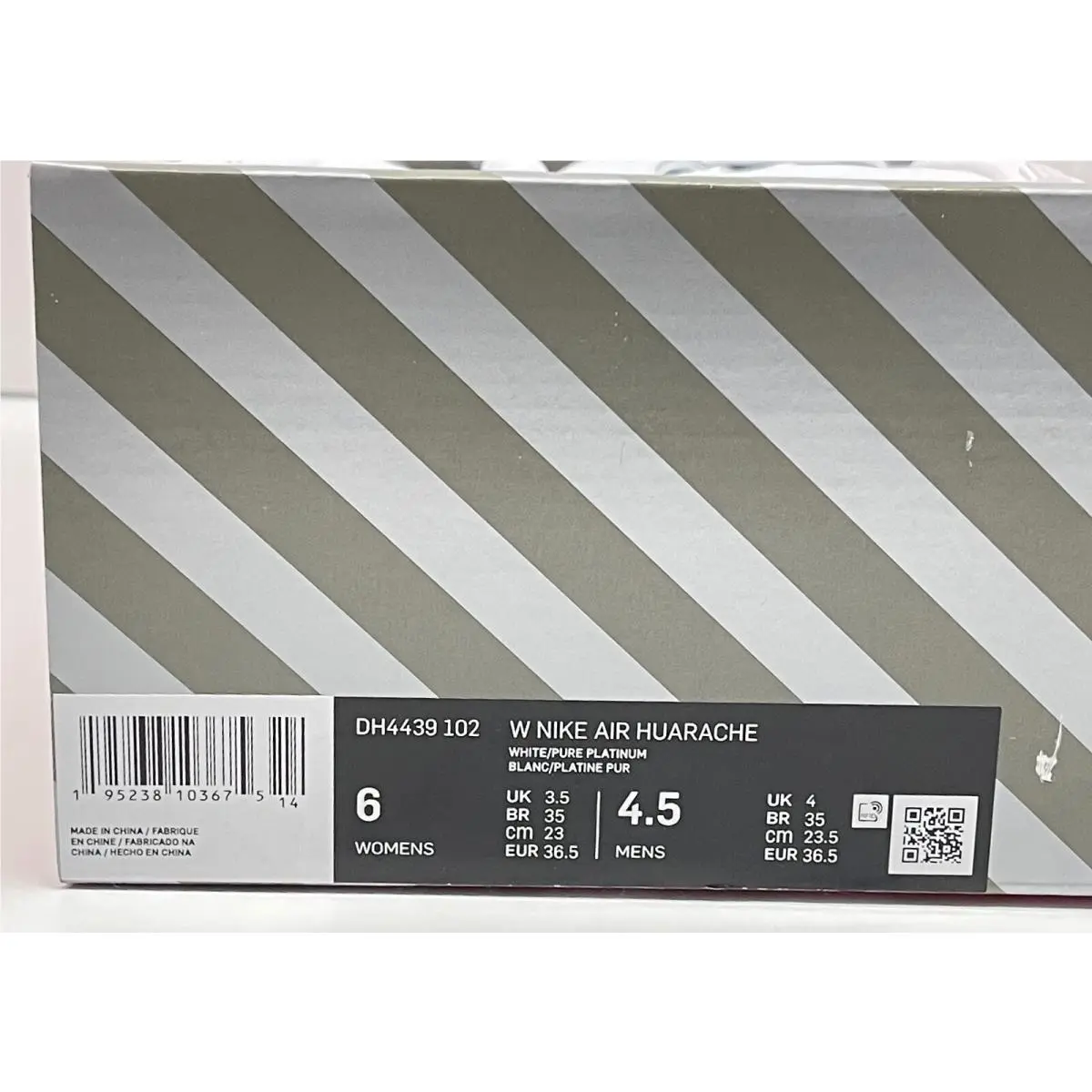 Nike shoes - Nike Air Huarache Run - Air Huarache Run - DH4439102 - White (UPC: 195238103675) 8