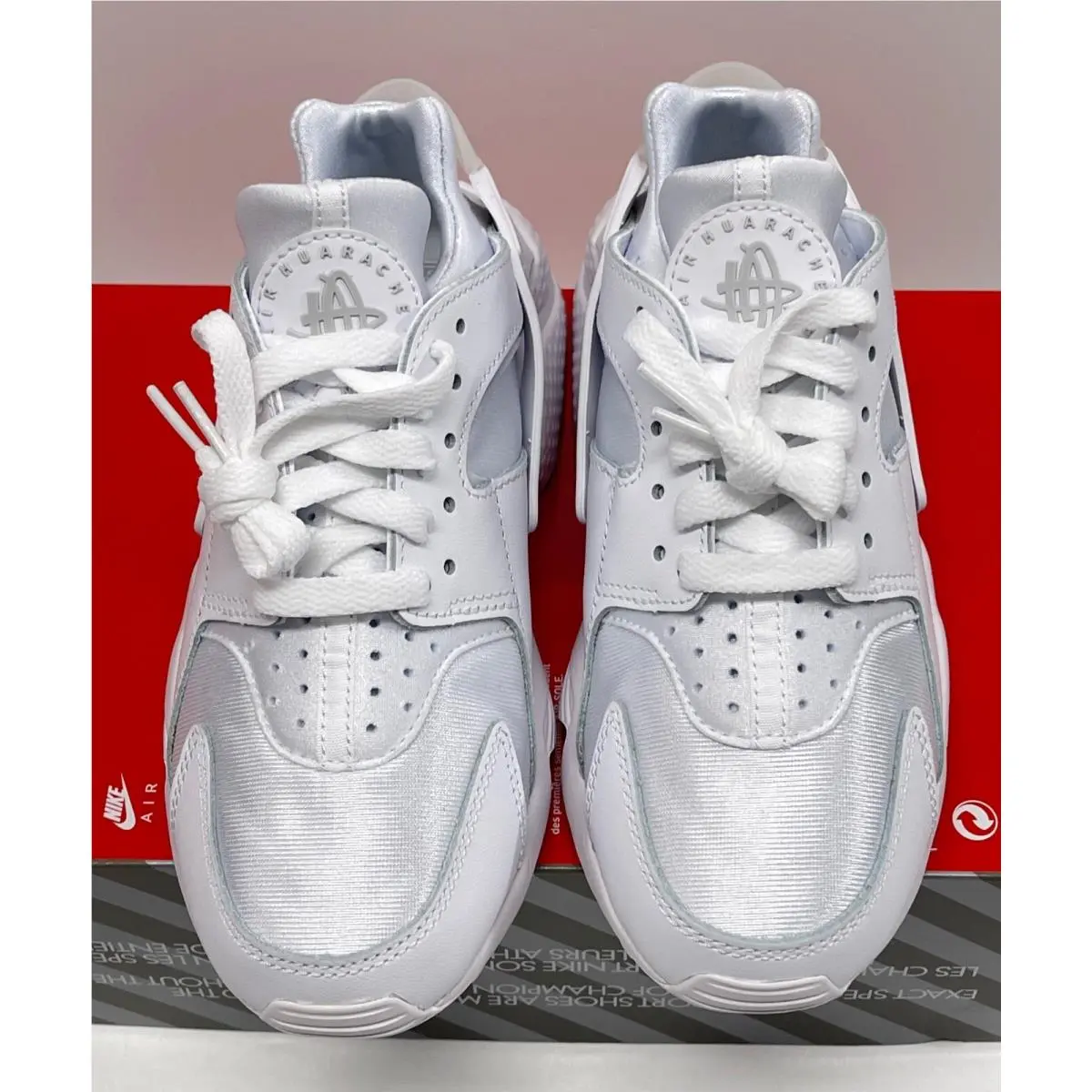 Nike shoes - Nike Air Huarache Run - Air Huarache Run - DH4439102 - White (UPC: 195238103675) 2