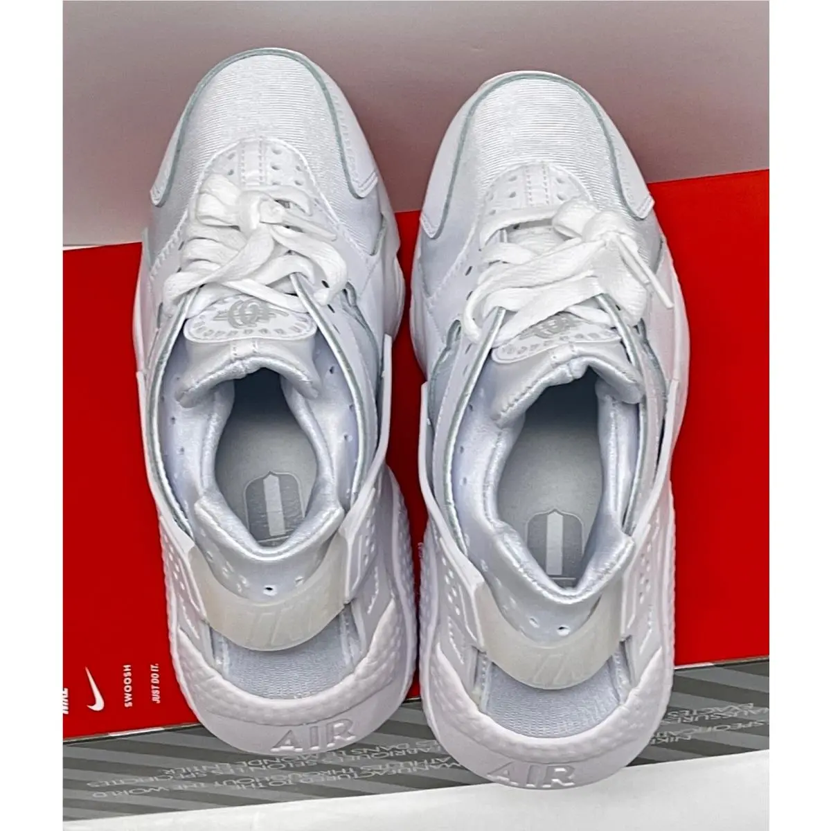 Nike shoes - Nike Air Huarache Run - Air Huarache Run - DH4439102 - White (UPC: 195238103675) 6