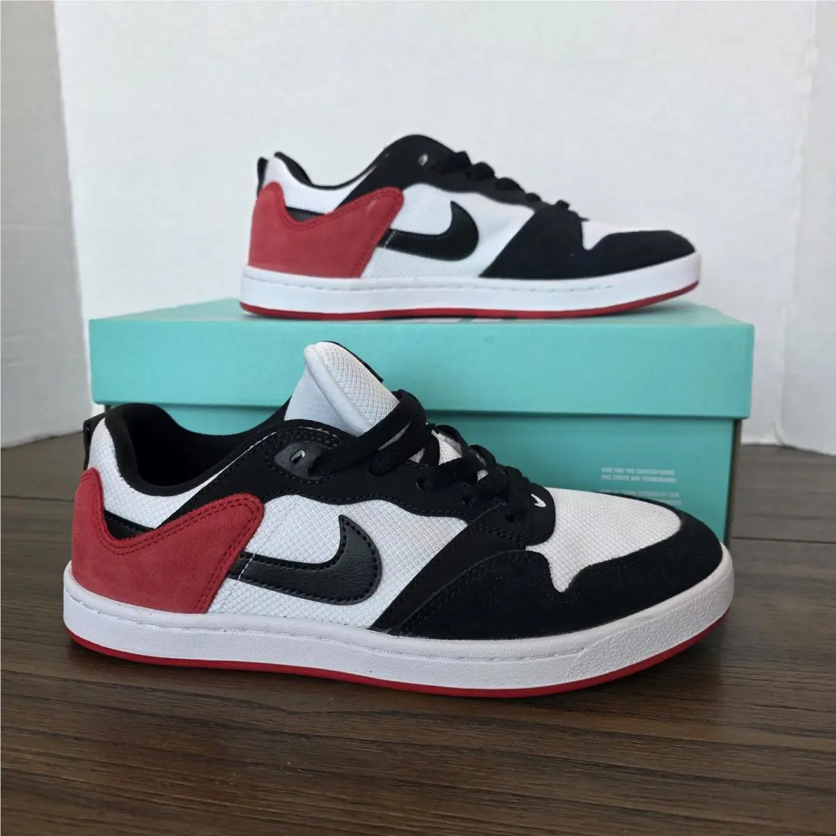 Nike shoes - Nike SB Alleyoop - Alleyoop - CJ0883-102 - White/Black/Red 2