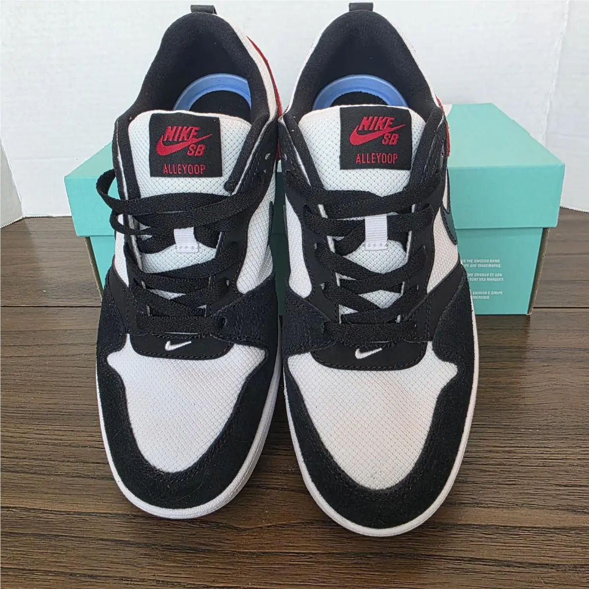 Nike shoes - Nike SB Alleyoop - Alleyoop - CJ0883-102 - White/Black/Red 3