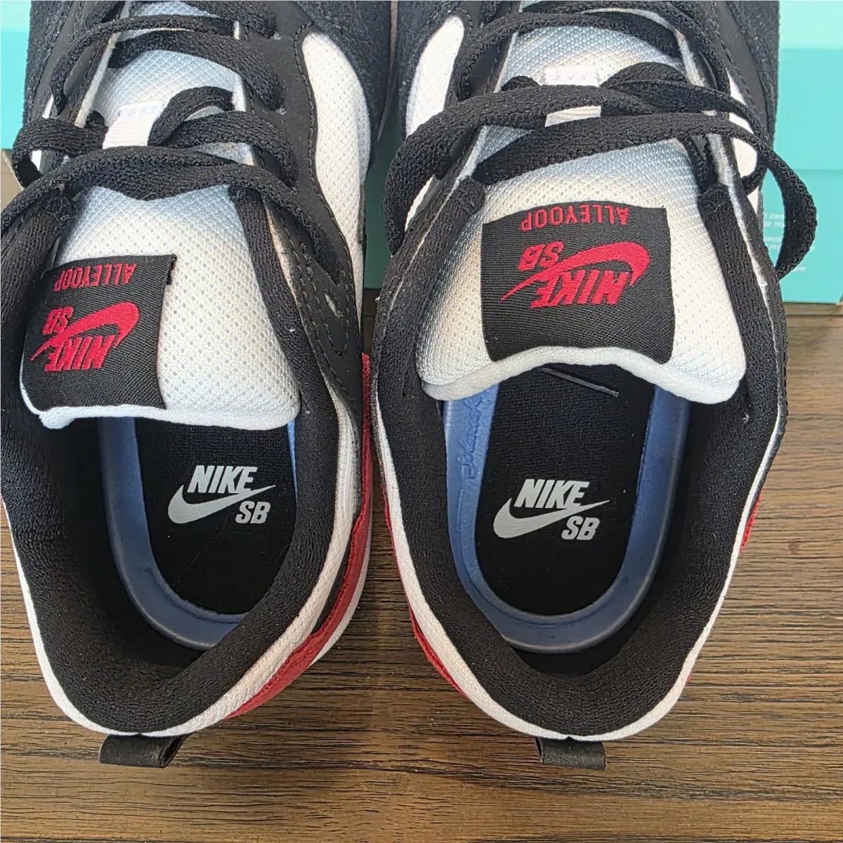 Nike shoes - Nike SB Alleyoop - Alleyoop - CJ0883-102 - White/Black/Red 4