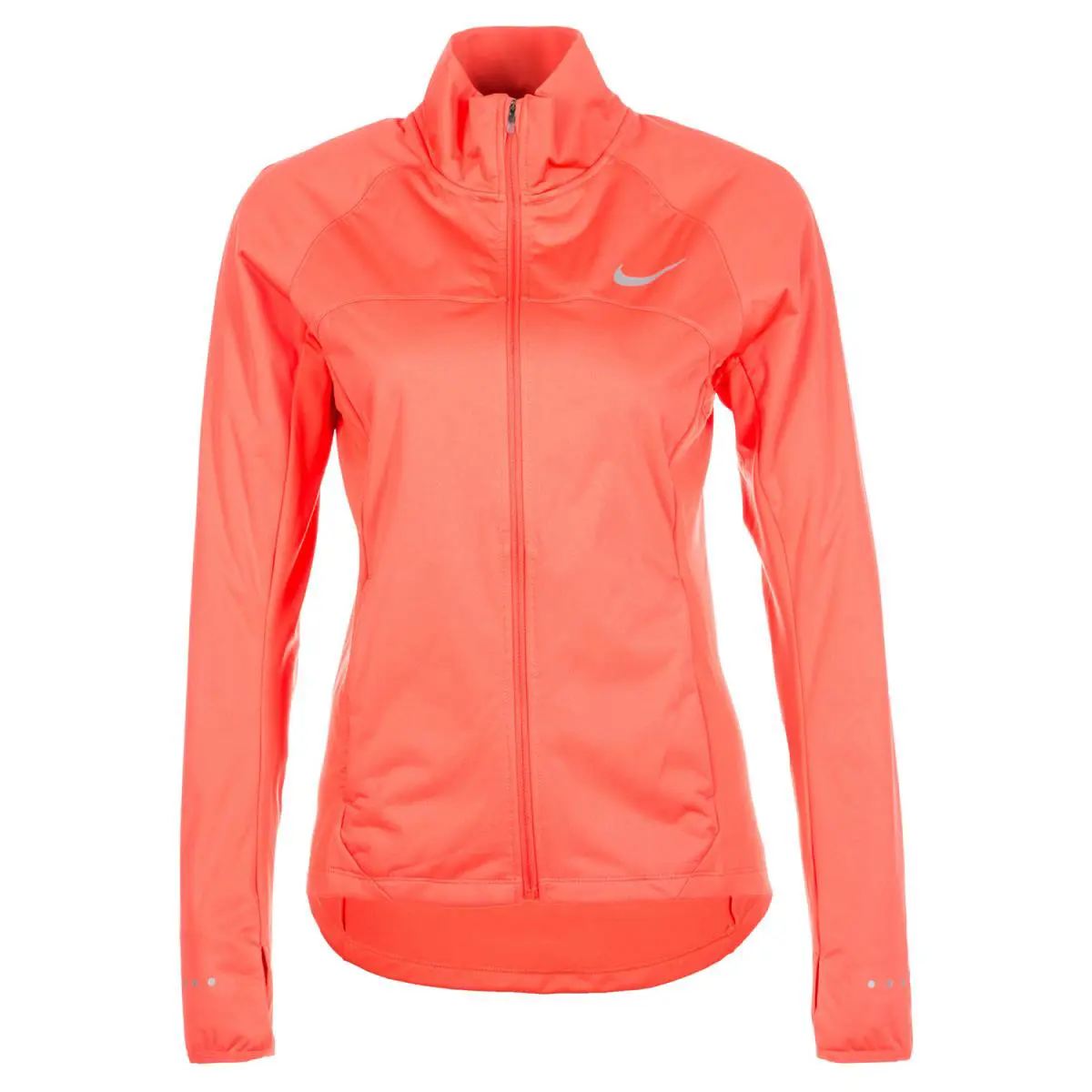 Nike Shield Women`s Running Jacket - X-large Orange 686877-842