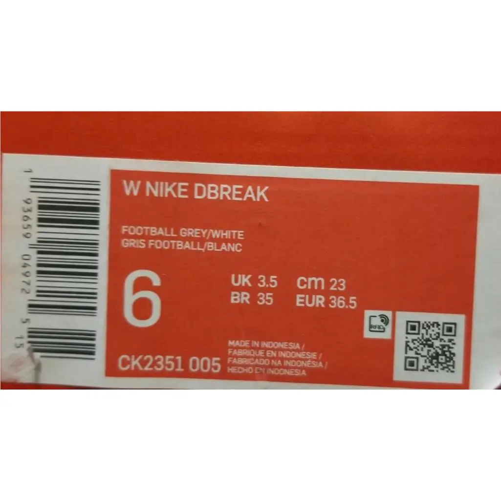 Nike shoes - Nike Daybreak - Daybreak - CK2351005 - FOOTBALL GREY/WHITE CK2351-005 4