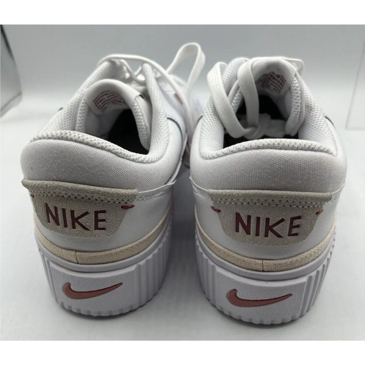Nike shoes - Nike Court Legacy - Court Legacy - FQ8782-100 - White/Guava Ice/Cedar/Red Stardust 3
