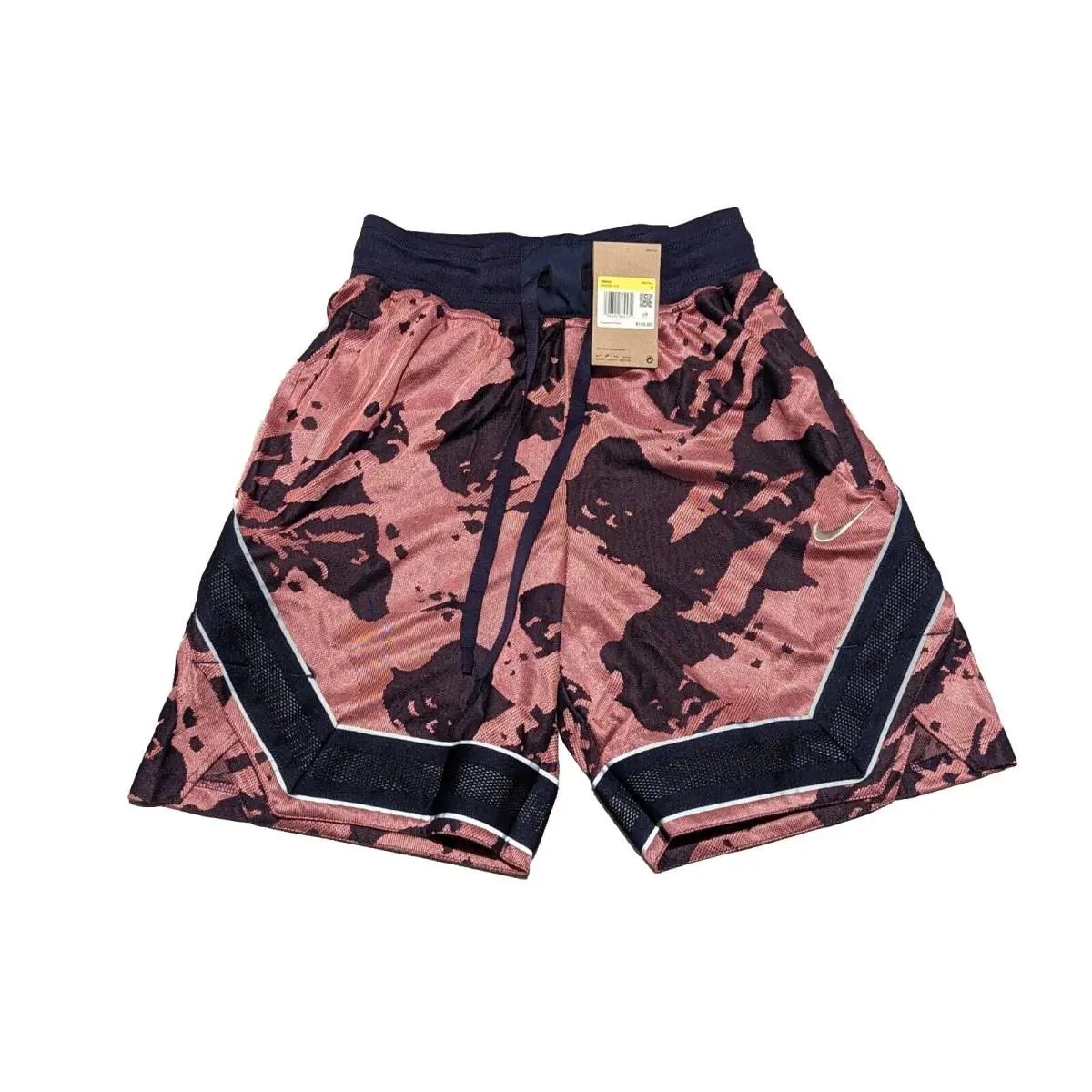 Nike Dri-fit Adv 8 Basketball Shorts Mens Size S Navy/sea Coral DX0329-410