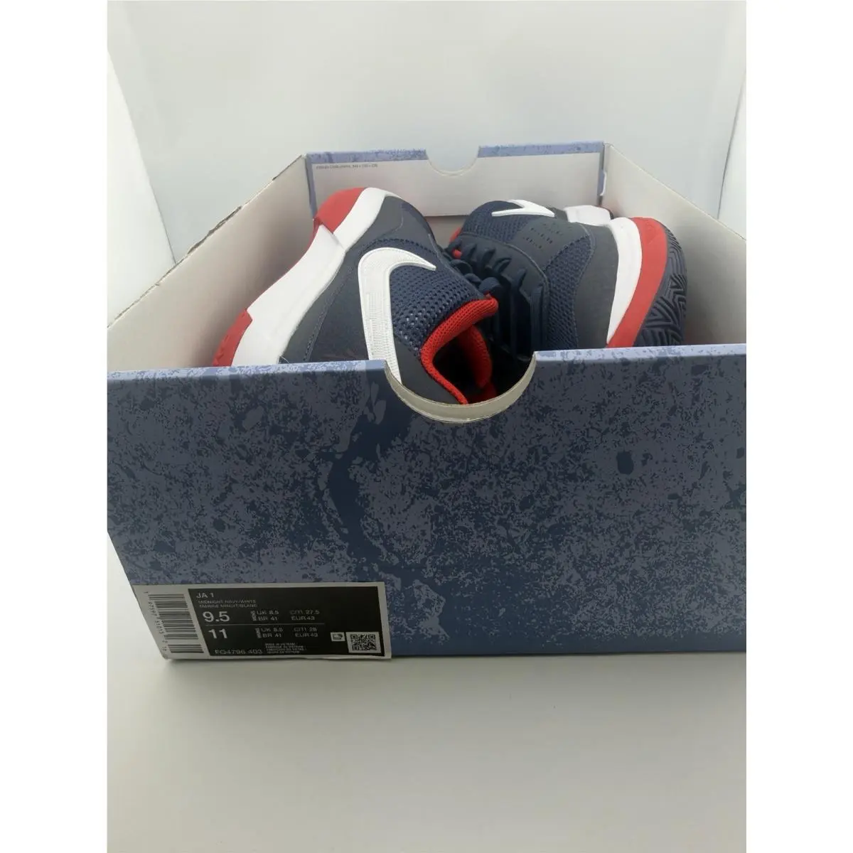 Nike shoes - Nike Ja 1 - FQ4796-403 - USA - Red, White & Blue (UPC: 0197597510132) 8