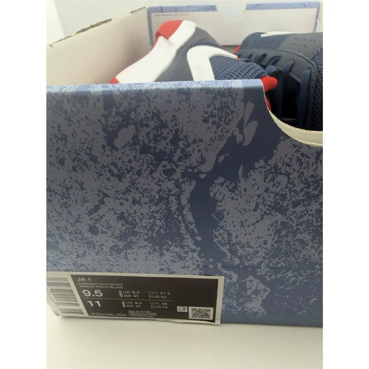 Nike shoes - Nike Ja 1 - FQ4796-403 - USA - Red, White & Blue (UPC: 0197597510132) 9
