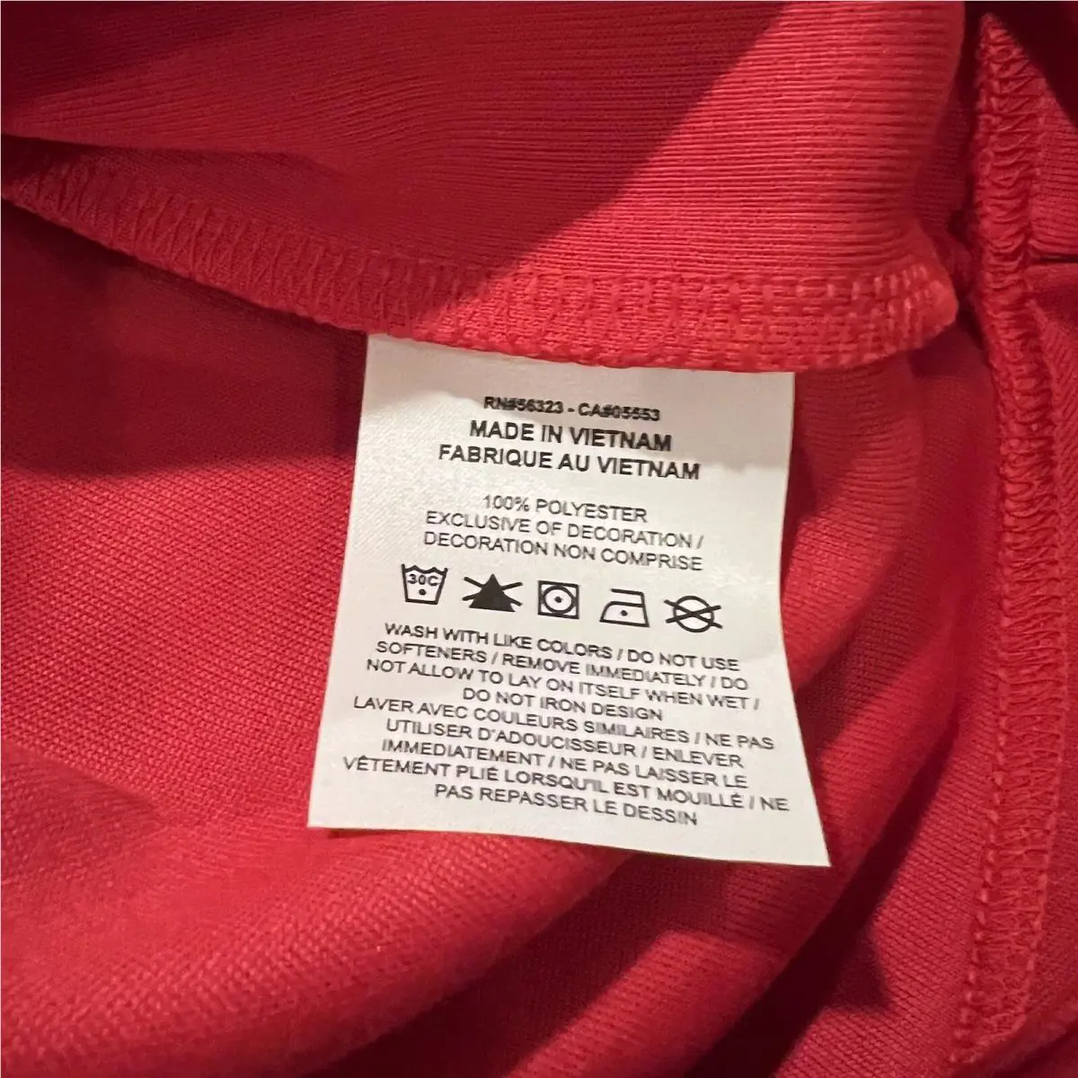 Nike clothing - Red 6