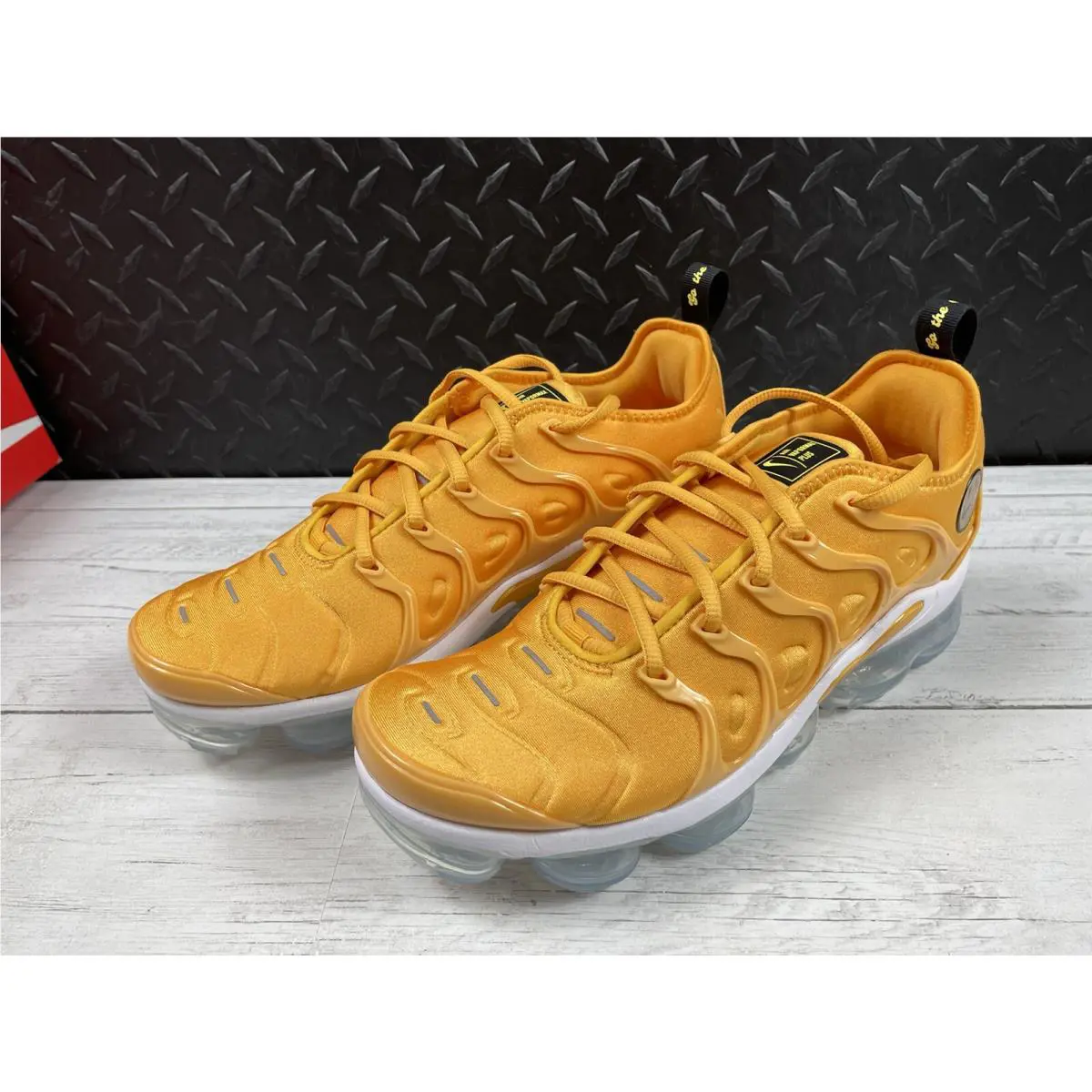 Nike shoes - Nike Air Vapormax Plus - Air Vapormax Plus - DO5874-700 - Yellow (UPC: 195244543670) 3