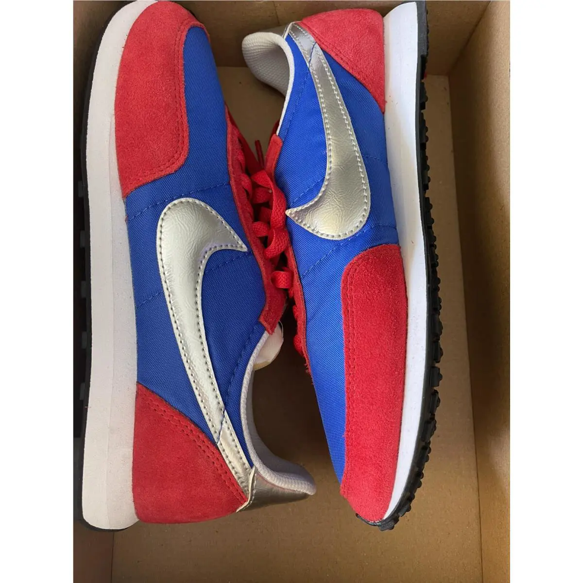 Nike shoes - Nike Air Waffle Trainer - Air Waffle Trainer - DC2646-400 - Blue (UPC: 0195238095598) 4
