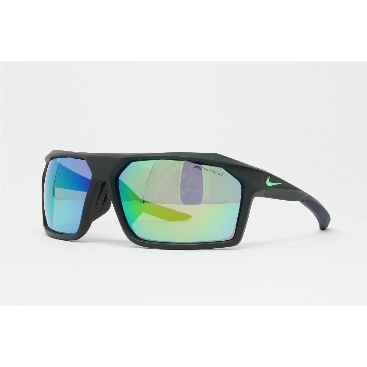 Men`s Sports Sunglasses Traverse M AF EV1051 336 Matte Sea Weed Grey 65mm by Nike