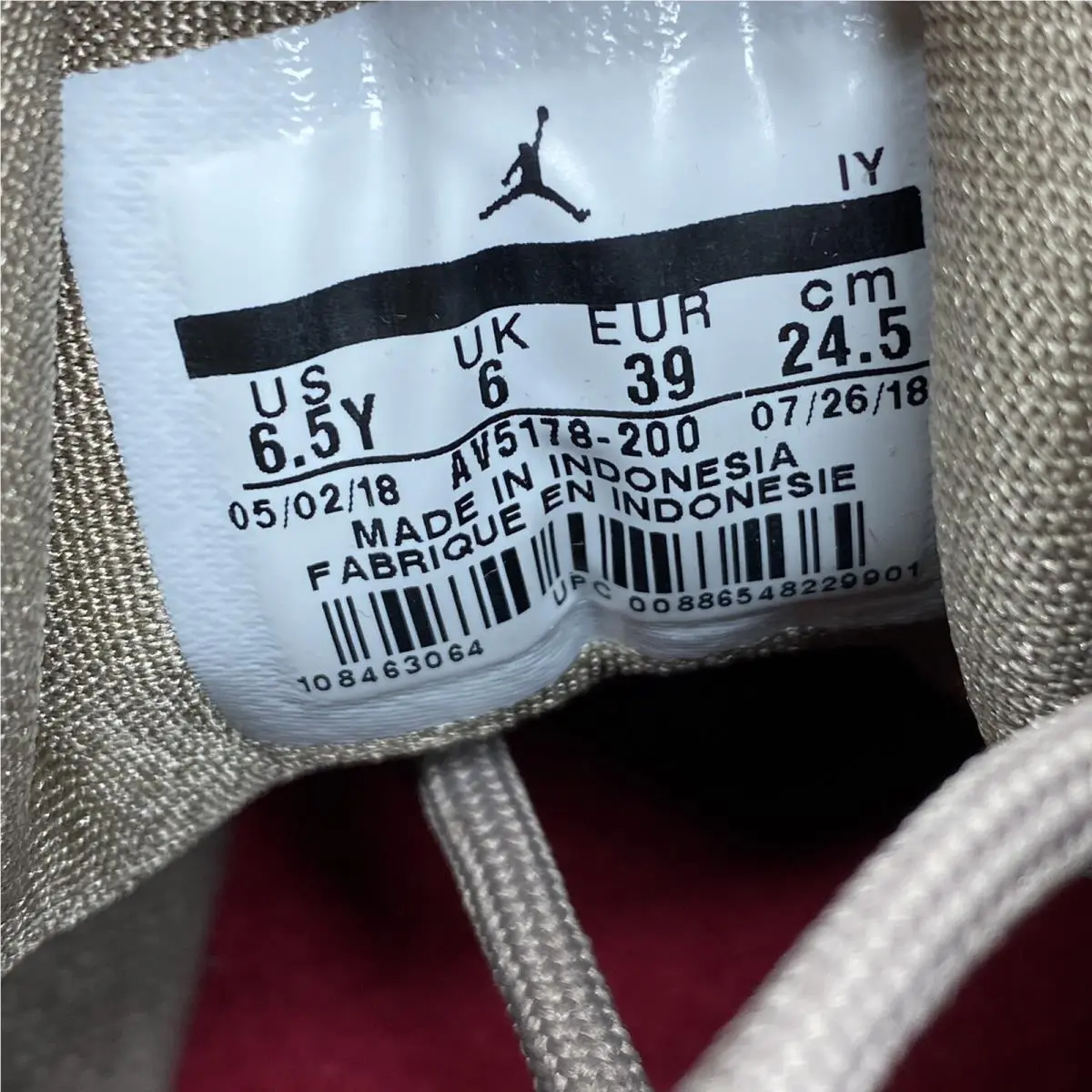 Nike shoes - Jordan Jumpman Team - Jumpman Team - AV5178-200 - Silver (UPC: 0886548229901) 6