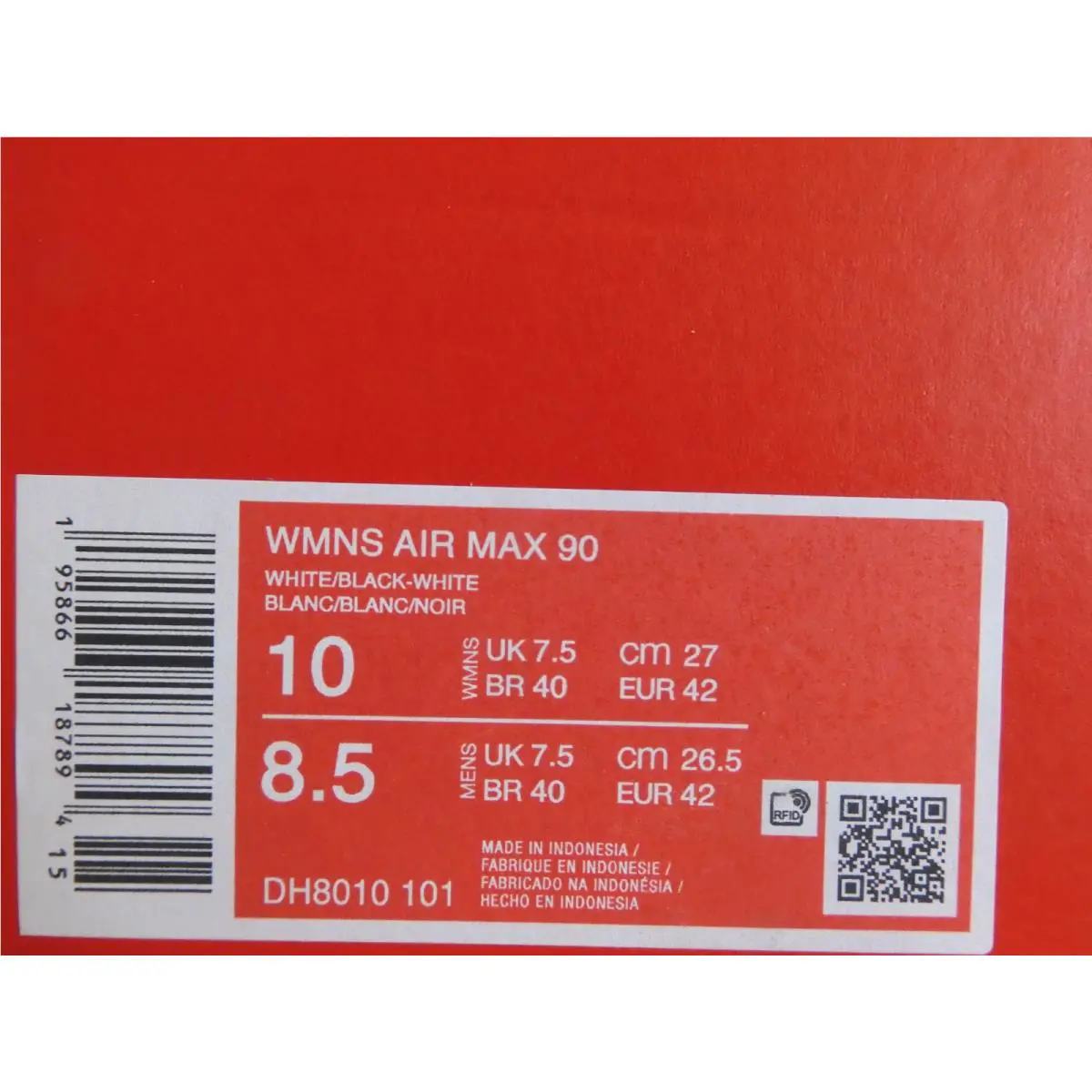 Nike shoes - Nike Air Max 90 - Air Max - DH8010-101 - White (UPC: 195866187894) 6