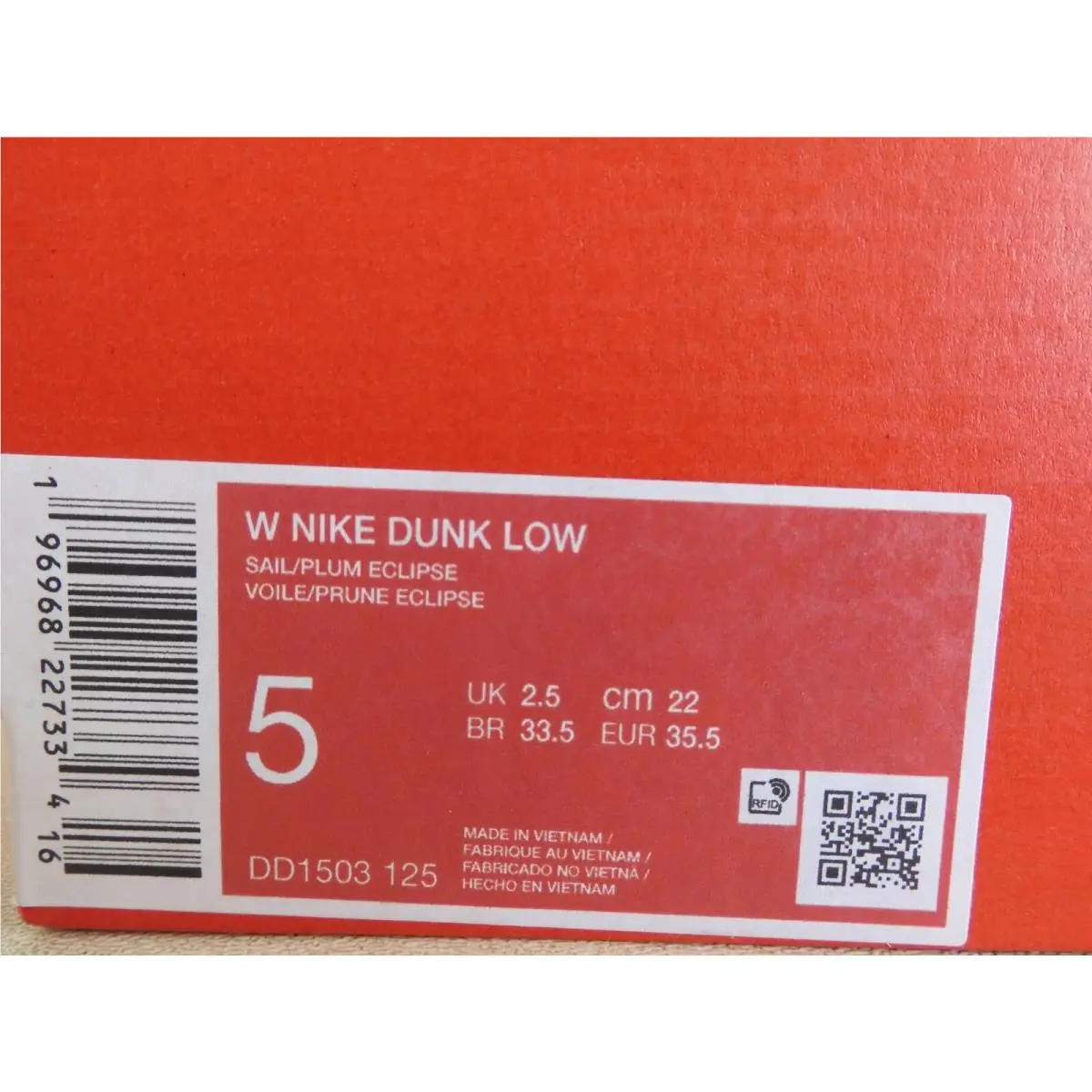 Nike shoes - Nike Dunk Low - Dunk Low - DD1503-125 - Brown (UPC: 196968227334) 3
