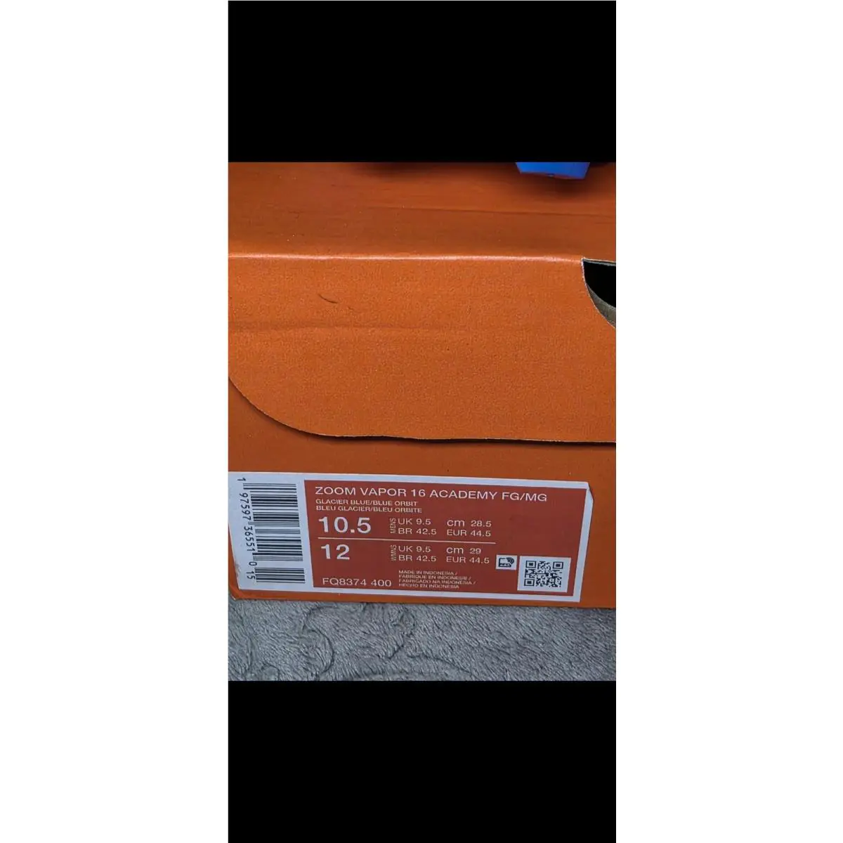 Nike shoes - Nike Zoom Mercurial Vapor 16 Academy MG - FQ8374-400 - Glacier Blue 6