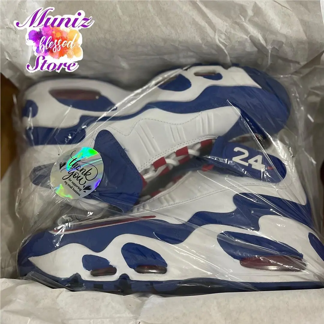 Nike shoes - Nike Air Griffey Max - Air Griffey Max - GYM RED/OLD ROYAL/WHITE (UPC: 0196150239176) 6