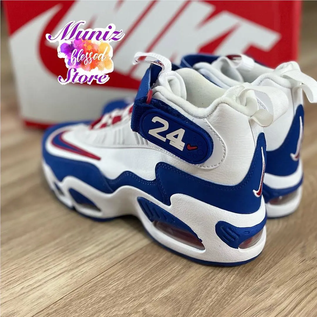 Nike shoes - Nike Air Griffey Max - Air Griffey Max - GYM RED/OLD ROYAL/WHITE (UPC: 0196150239176) 2