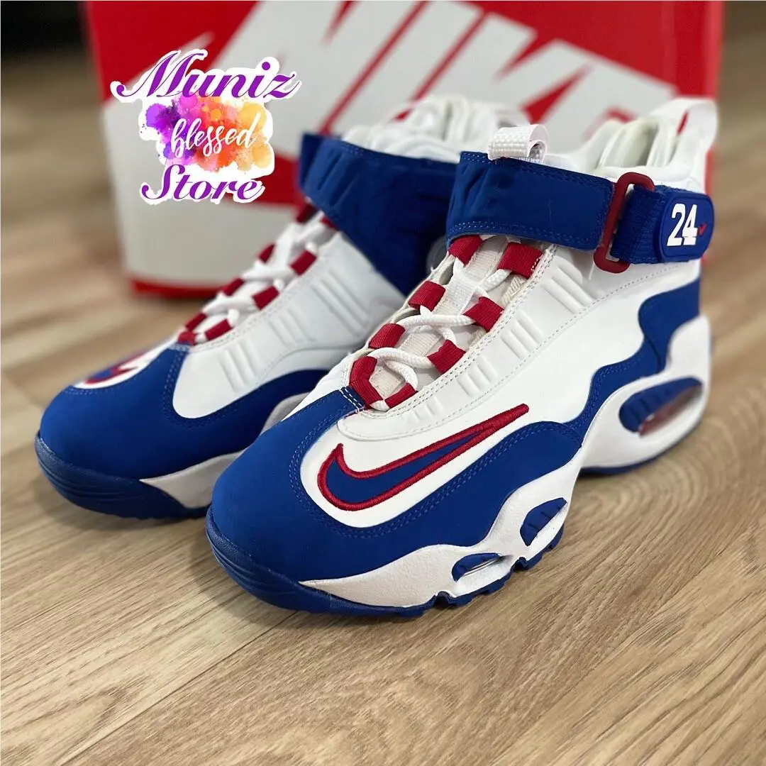 Nike shoes - Nike Air Griffey Max - Air Griffey Max - GYM RED/OLD ROYAL/WHITE (UPC: 0196150239176) 3