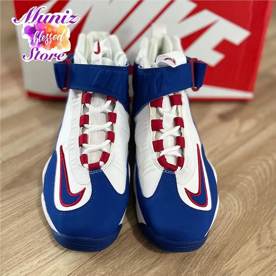 Nike shoes - Nike Air Griffey Max - Air Griffey Max - GYM RED/OLD ROYAL/WHITE (UPC: 0196150239176) 4