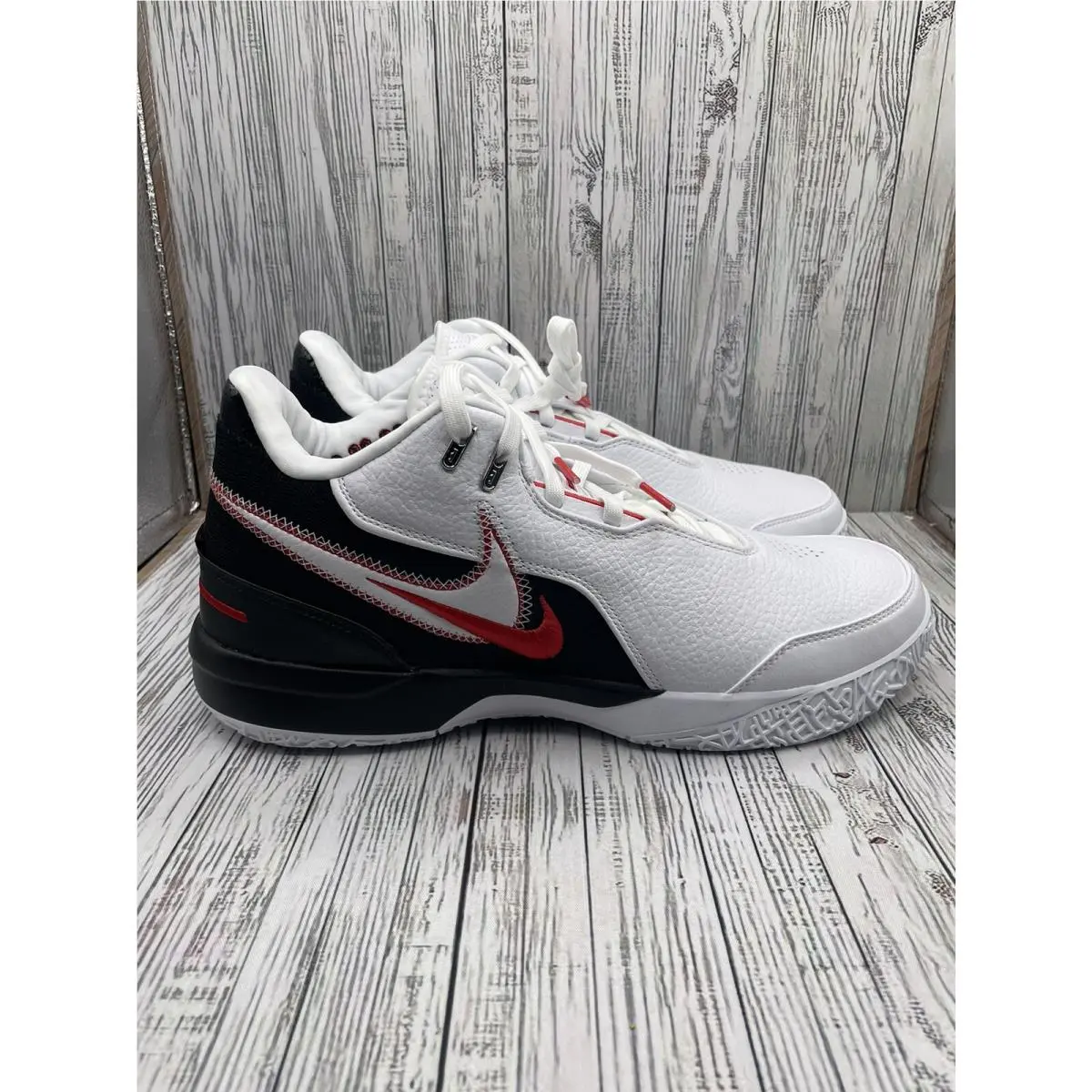 Nike shoes - Nike Zoom LeBron - Zoom LeBron - FJ1566-100 - Black/White/Red 0