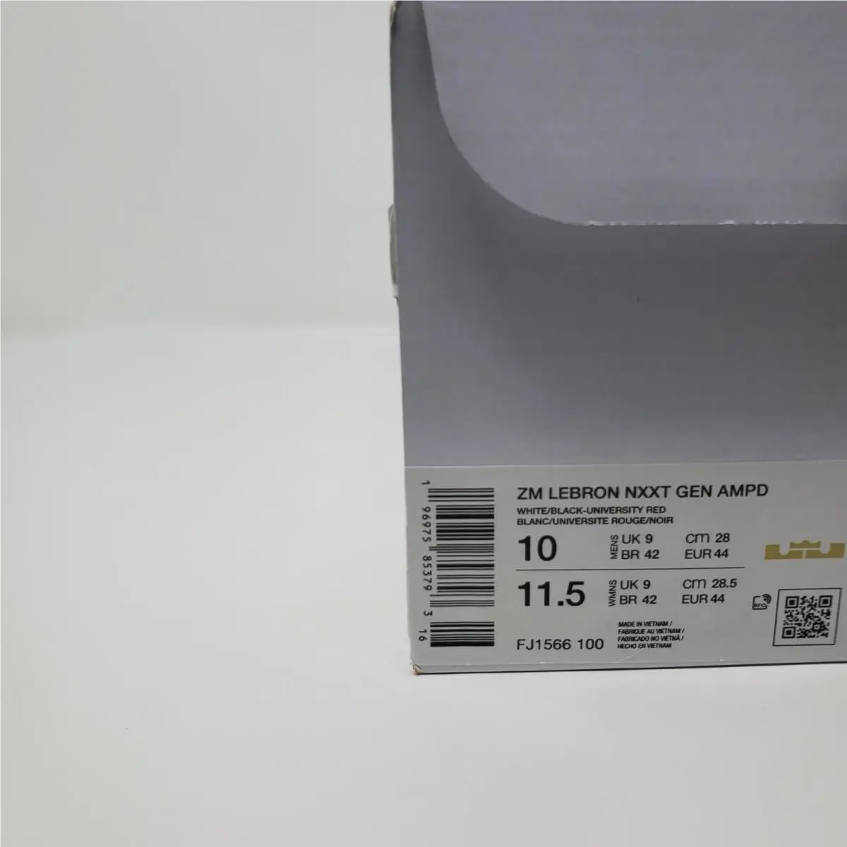 Nike shoes - Nike Zoom LeBron NXXT Gen AMPD - FJ1566-100 - White 8
