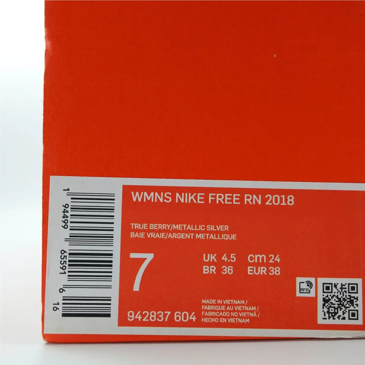 Nike shoes - Nike Free RN 2018 - Free - 942837-604 - Purple (UPC: 194499655916) 9