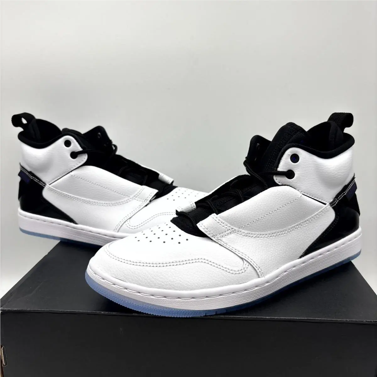 Nike shoes - Nike Air Jordan Fadeaway - Air Fadeaway - AO1329-100 - Gray (UPC: 191888538294) 4
