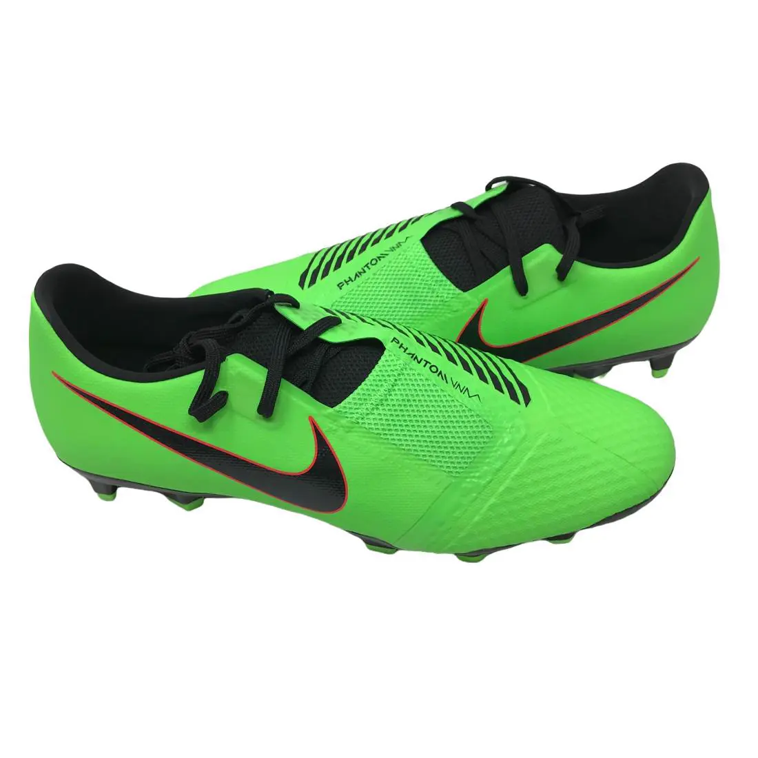 Nike Men`s Phantom Venom Academy Soccer Cleat Size 13 - Green Strike/Black