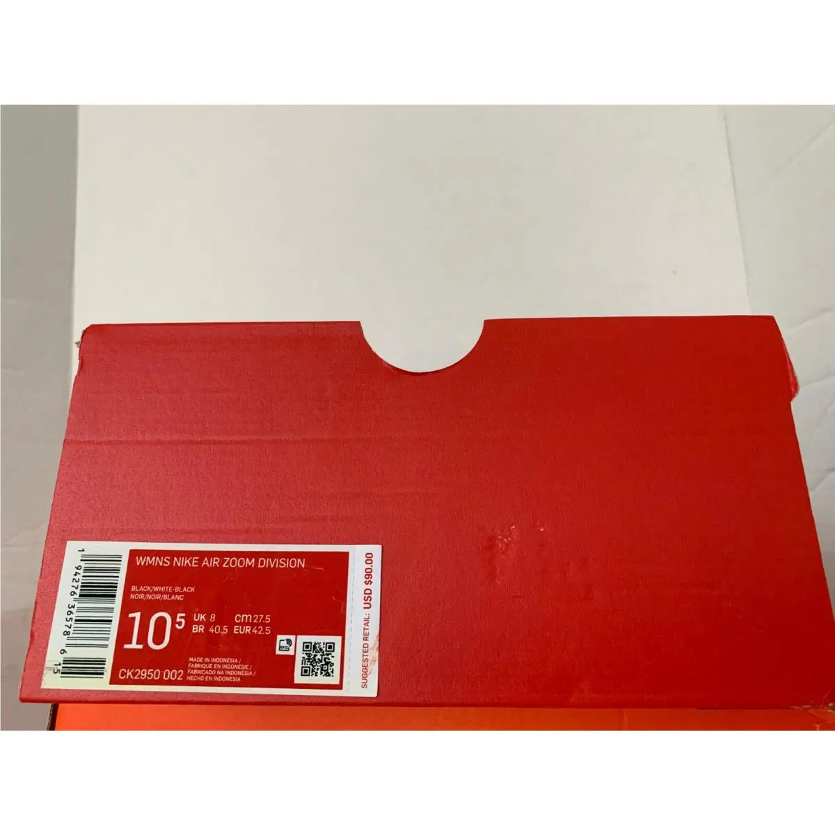 Nike shoes - Nike Air Zoom Division - Air Zoom Division - CK2950 002 - BLACK/WHITE-BLACK (UPC: 194276365786) 3