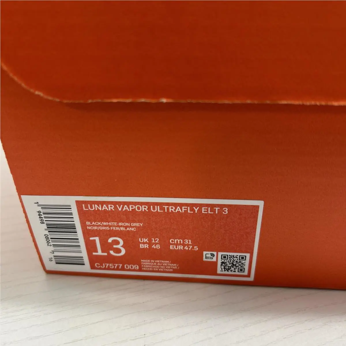 Nike shoes - Nike Lunar Vapor Ultrafly - Lunar Vapor Ultrafly - CJ7577-009 - Black (UPC: 00194498080627) 5
