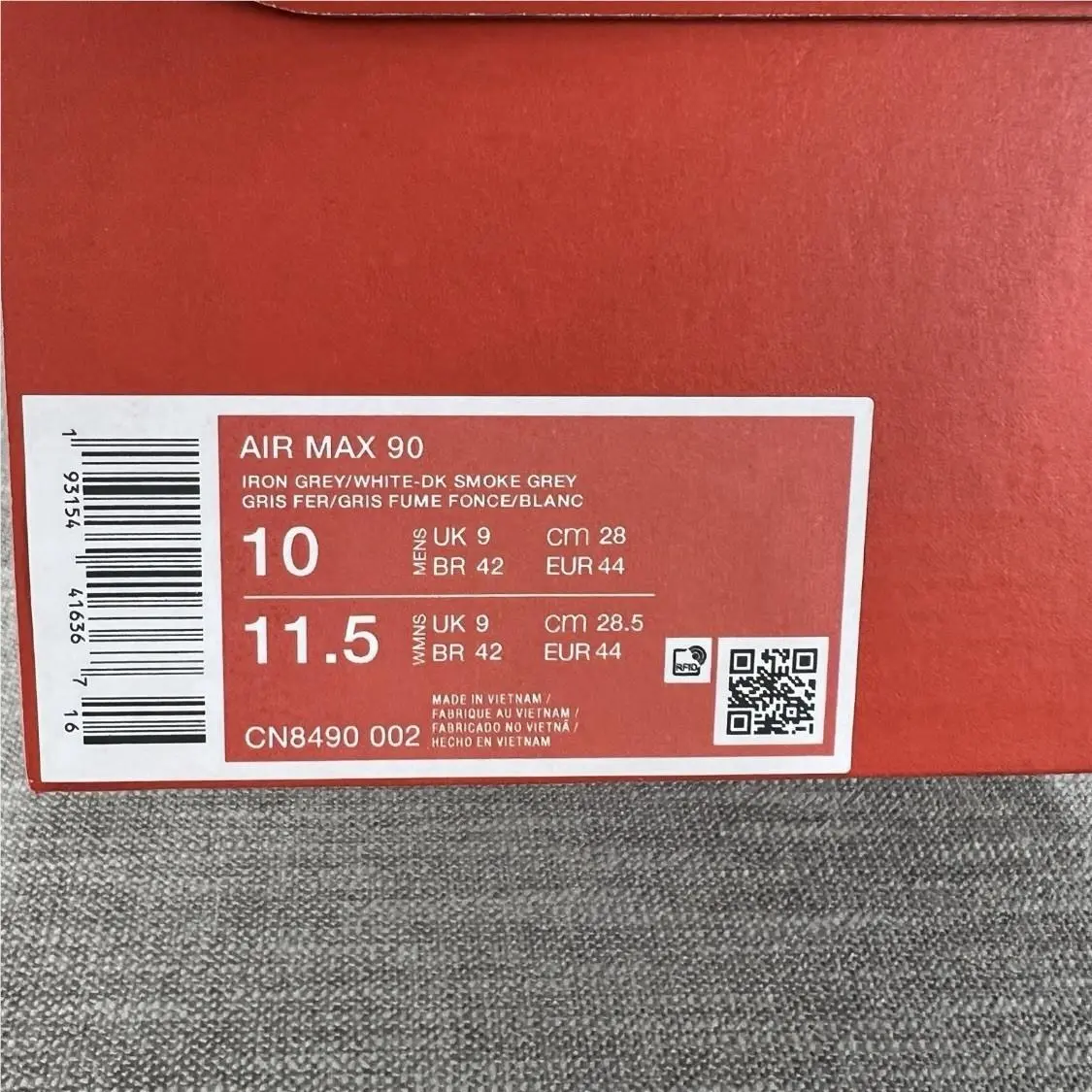 Nike shoes - Nike Air Max - Air Max - CN8490-002 - Black/White 7