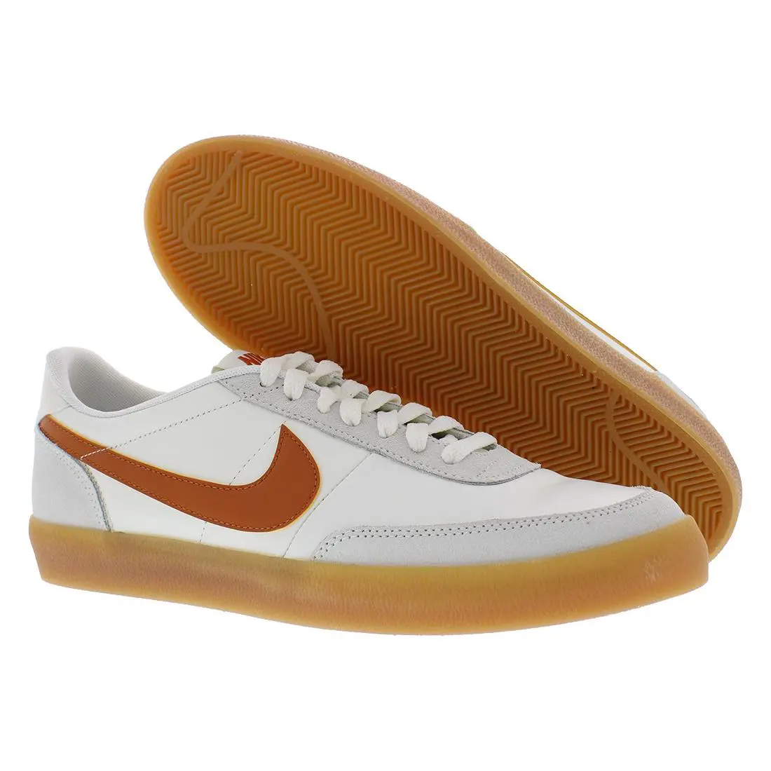 Nike Killshot 2 Mens Shoes Size 8 Color: Sail/desert Orange/gum - Ivory, Main: Off-White