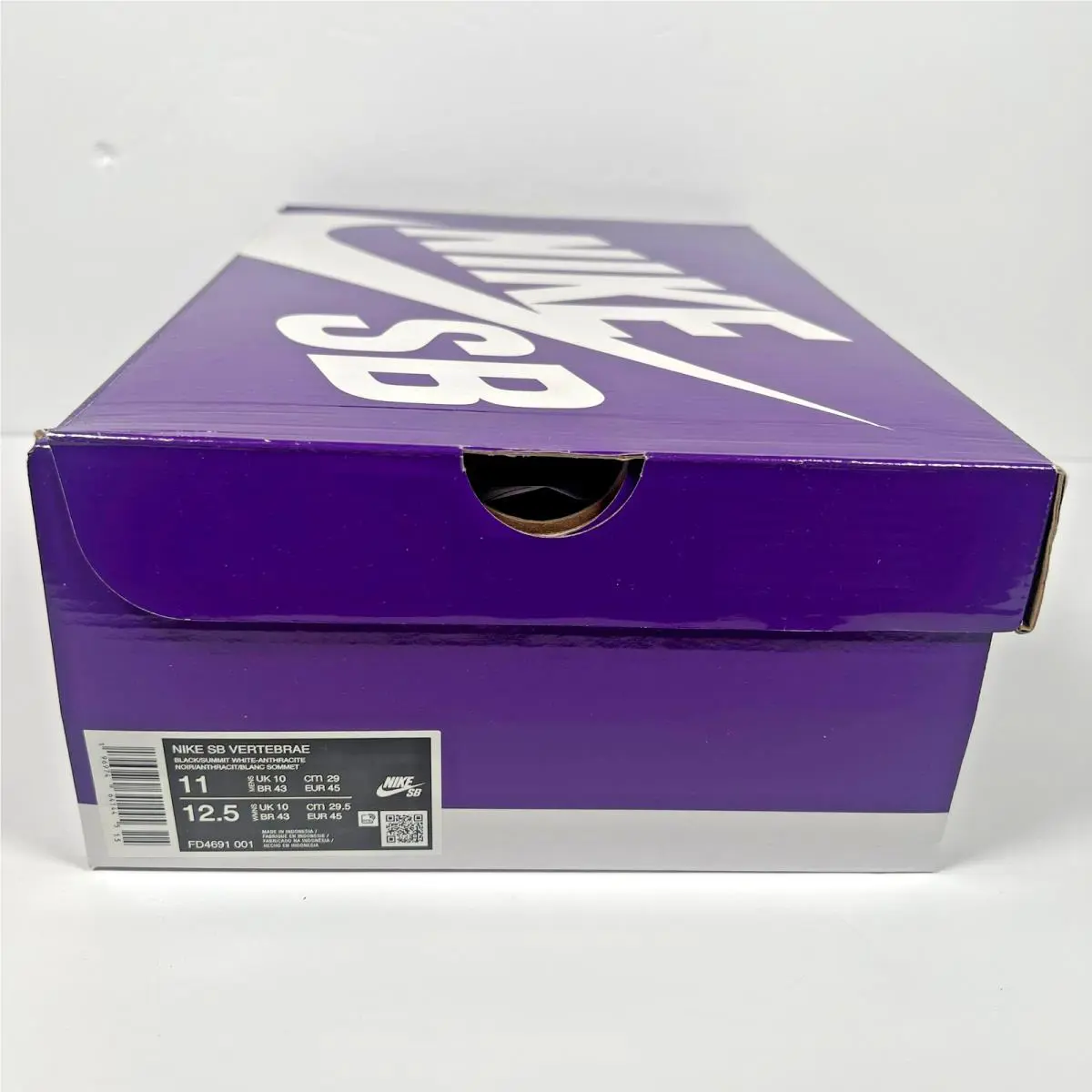 Nike shoes - Nike SB Vertebrae - Vertebrae - FD4691-001 - Black (UPC: 196974641445) 9
