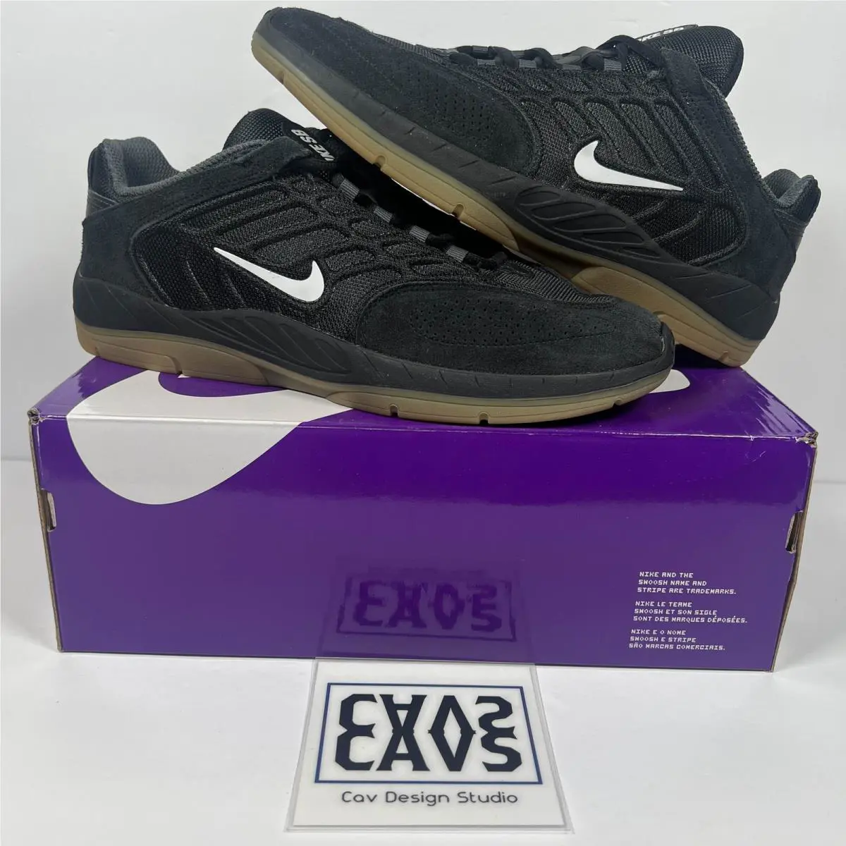 Nike shoes - Nike SB Vertebrae - Vertebrae - FD4691-001 - Black (UPC: 196974641445) 18