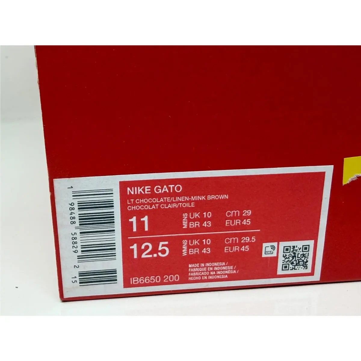 Nike shoes - Nike Gato - Gato - FD4691-001 - Multicolor (UPC: 198488588292) 5