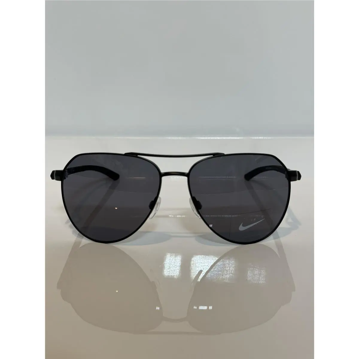 Nike Nile Club Nine Dq0799 010 Black Aviator Men’s Eyeglasses 60mm