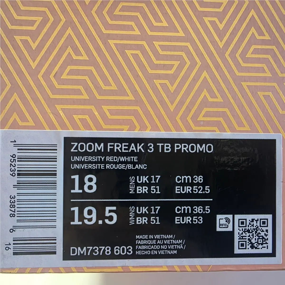 Nike shoes - Nike Zoom Freak - Zoom Freak - DM7378 - Red 6
