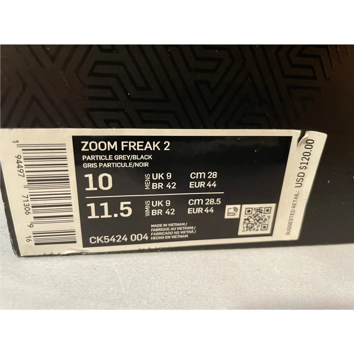 Nike shoes - Nike Zoom Freak - Zoom Freak - CK5424 - Gray (UPC: 194497713069) 11