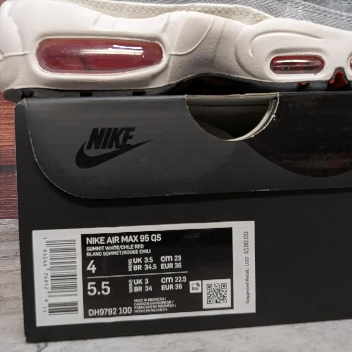 Nike shoes - Nike Air Max 95 - Air Max - DH9792-100 - White (UPC: 0195244749126) 9