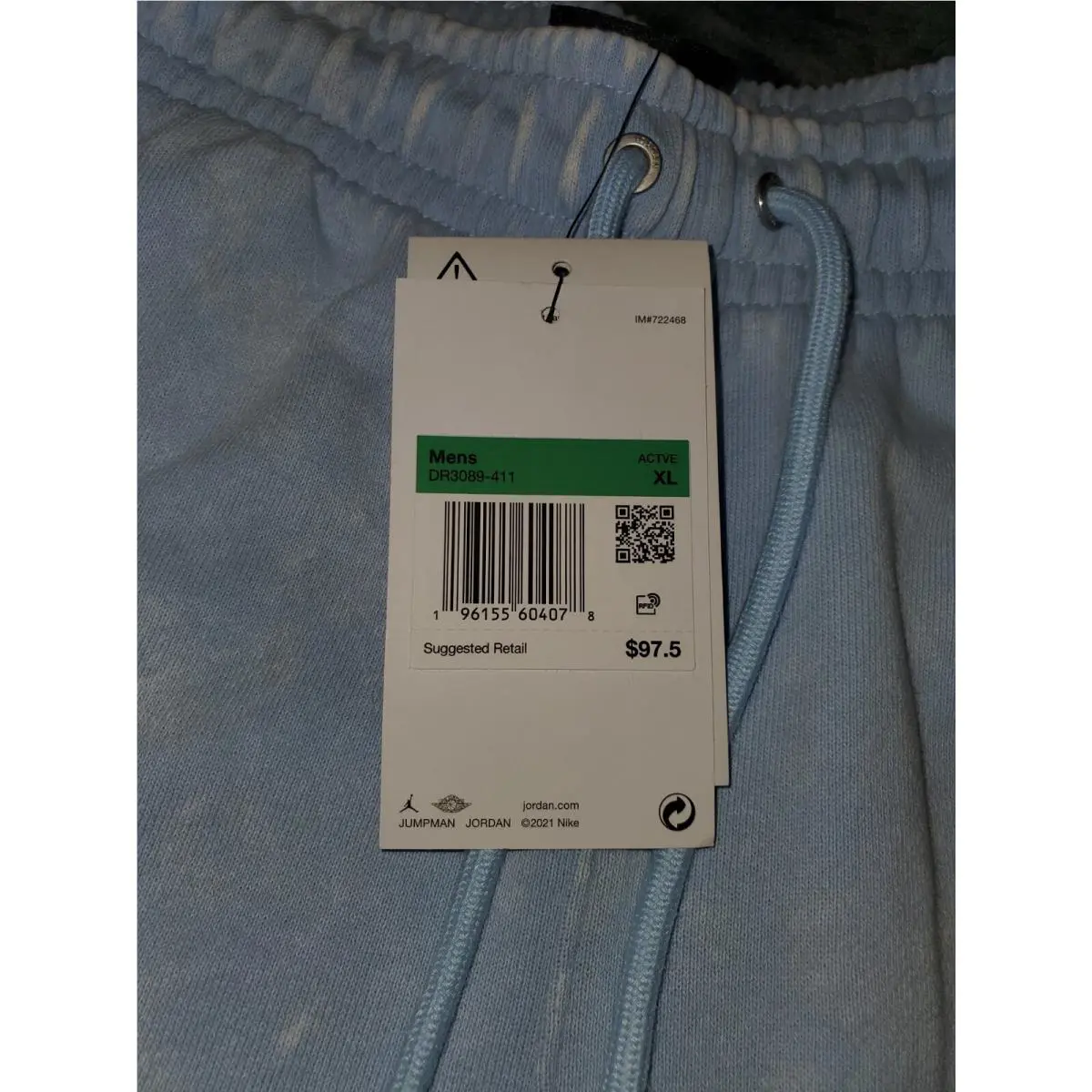 Nike clothing - 411 - Blue (UPC: 196155604078) 1