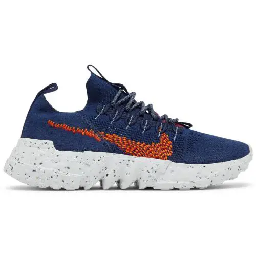 Nike Space Hippie 01 Midnight Navy Magma Orange DN0010-400 Men`s 12.5 - Blue