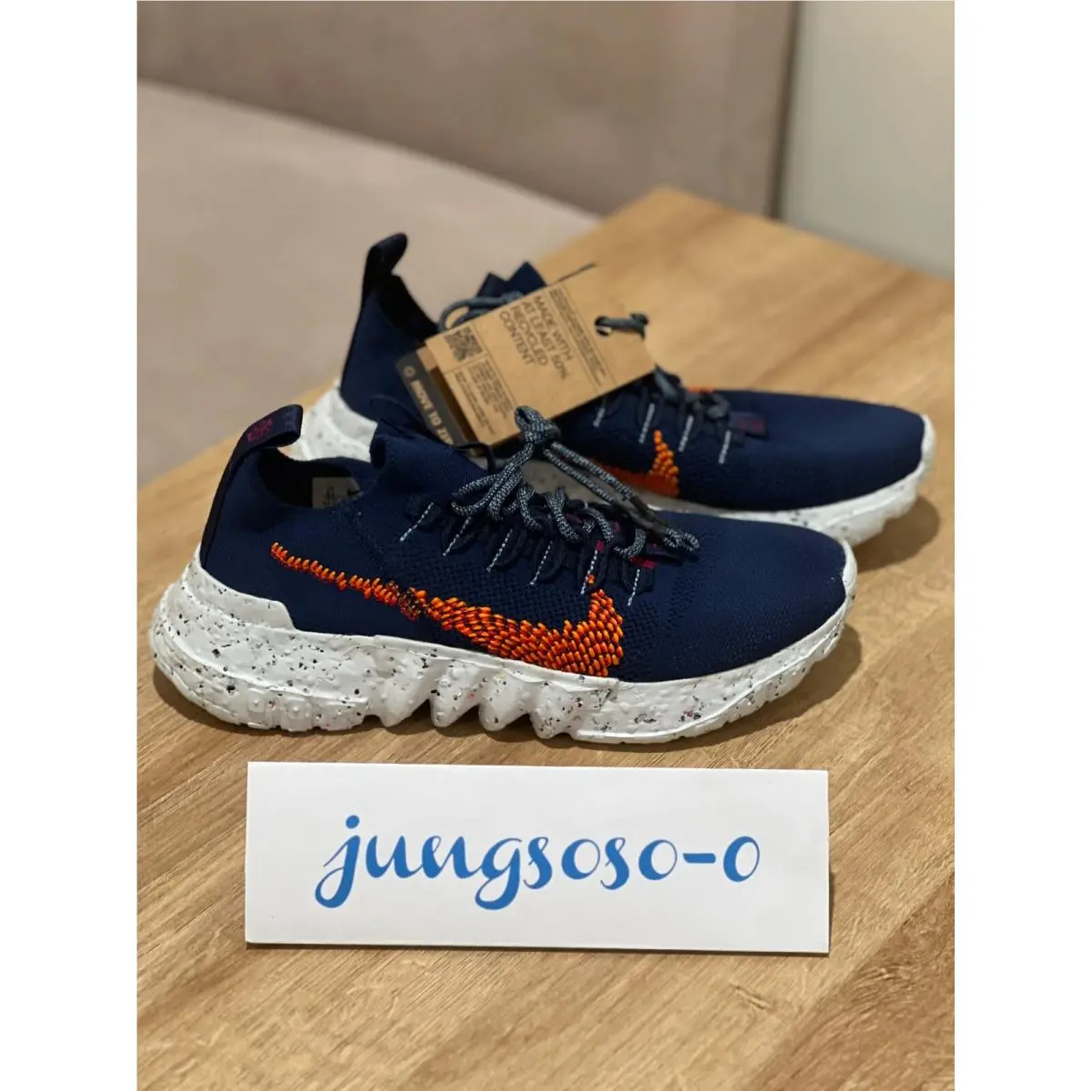 Nike shoes - Nike Space Hippie 01 - Space Hippie - DN0010-400 - Midnight Navy 3