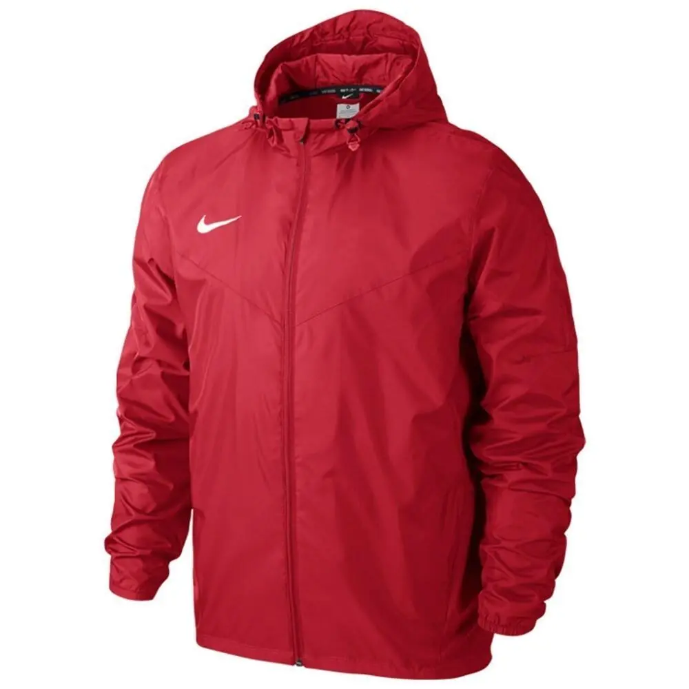 Nike Rain Team Jacket Red 645480-657 Men`s Size Large