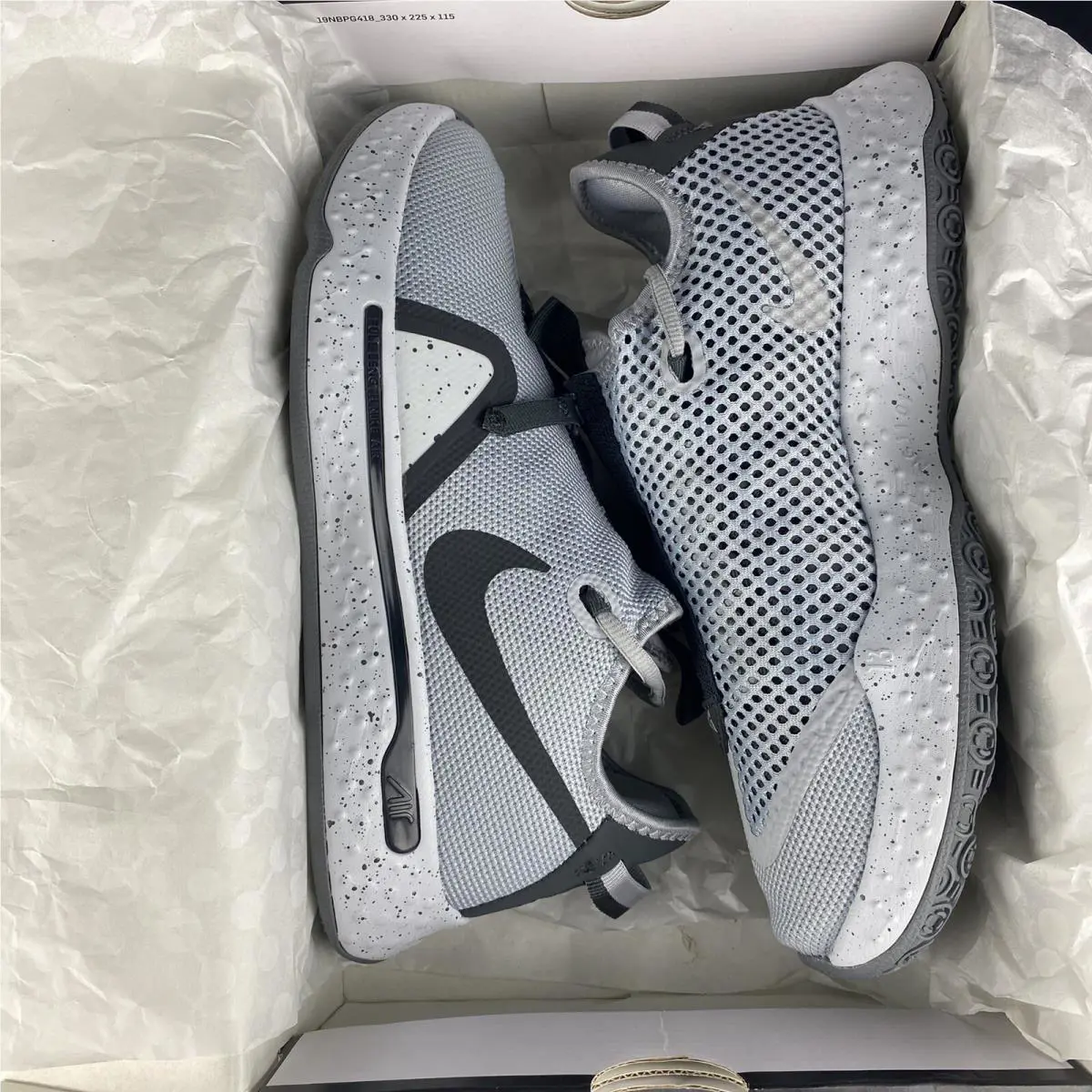 Nike shoes - PG 4 TB - CK5828 001 - Gray (UPC: 194276093696) 8