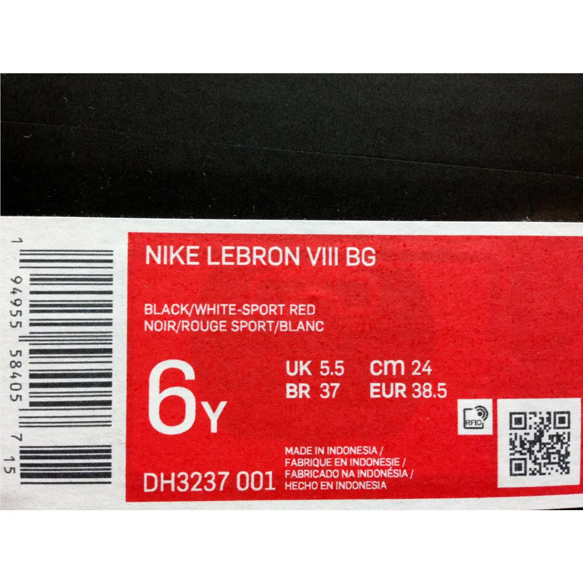 Nike shoes - Black (UPC: 194955584057) 3